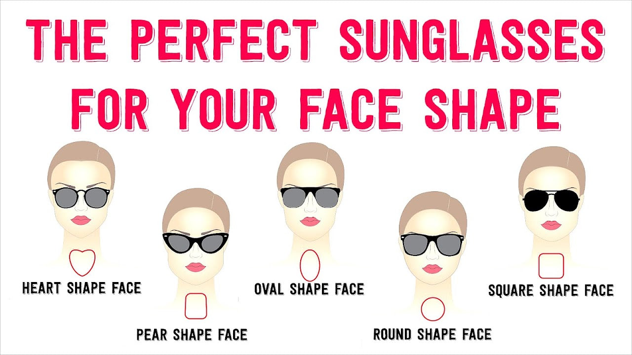 Perfect sunglasses for your face shape best sale